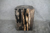 Square Petrified Wood Log Stool 18" x 12" x 12" -0086.19 or 86.19