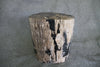 Petrified Wood Log Stool 15" x 13" x 16" - 1631.22