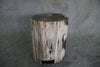Petrified Wood Log Stool 11" x 11" 16" 1682.21