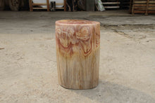 Petrified Wood Log Stool 13"x 9"x 18"H -PFST0673/19