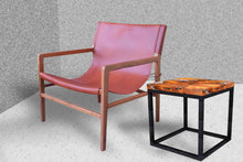 Teak Root and Resin Side Table CR-2021