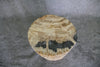 Petrified Wood Log Stool 16" x 13" x 11" - DV.1.175