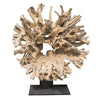 Round Sun Bleached Root Statue RF-1080 by AIRE Furniture