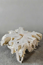 Custom Bleached Coffee Table- Teak wood Square- 1m x 1m x45 cm-2