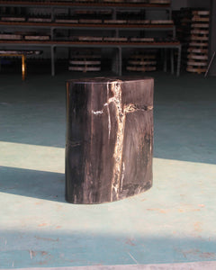 Petrified Wood Log Stool 15"x 8"x18"H - PFST0219/20
