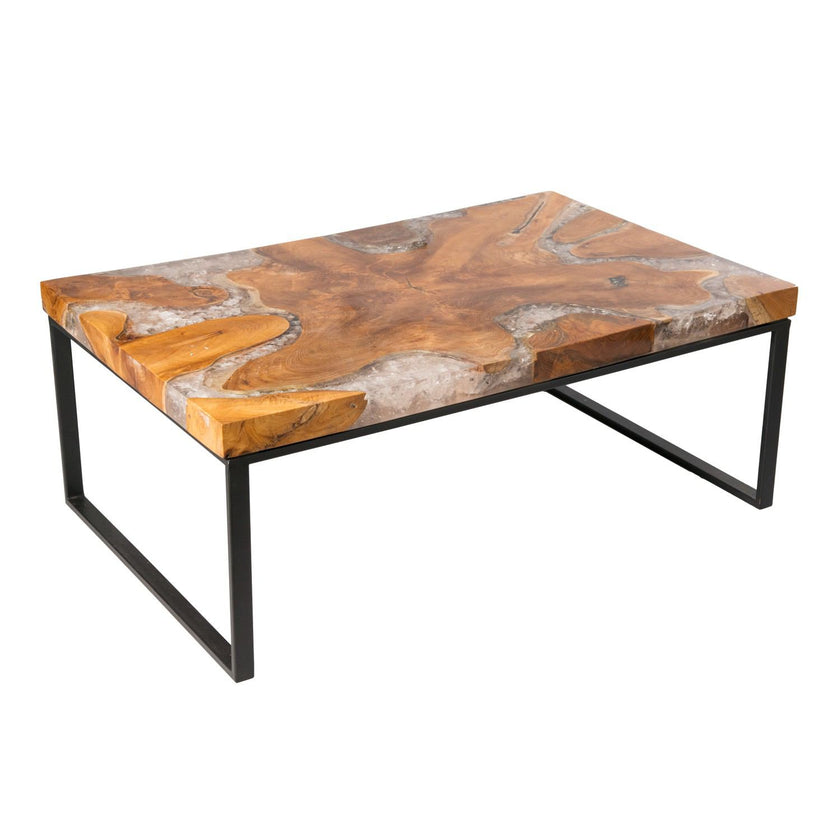 Teak Root and Resin Coffee Table CR-2050 by AIRE Furniture